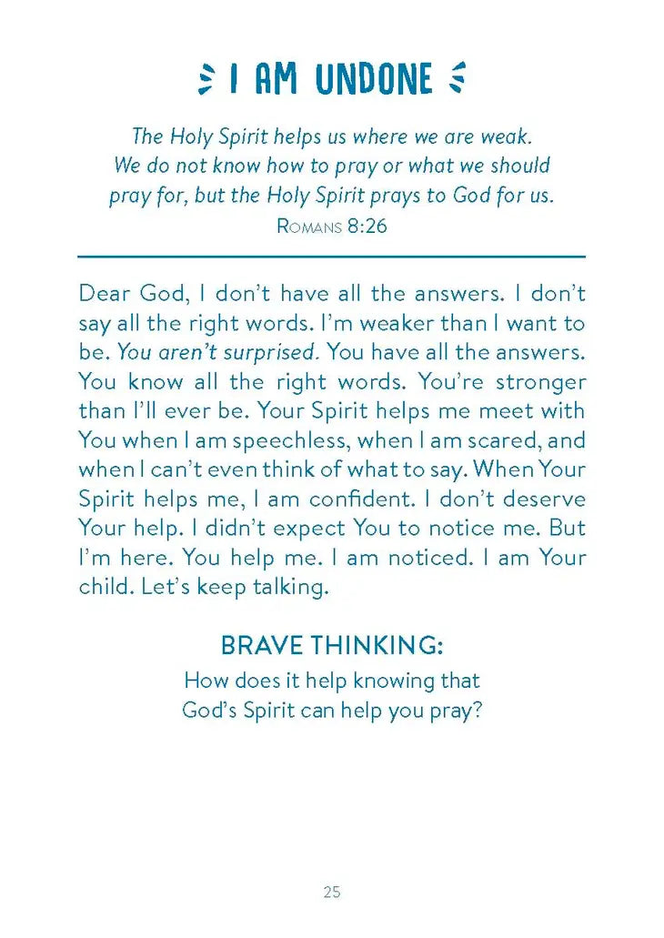 3-Minute Prayers for Brave Boys Book - Eden Lifestyle
