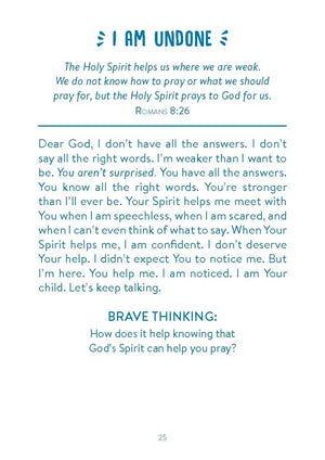 3-Minute Prayers for Brave Boys Book - Eden Lifestyle