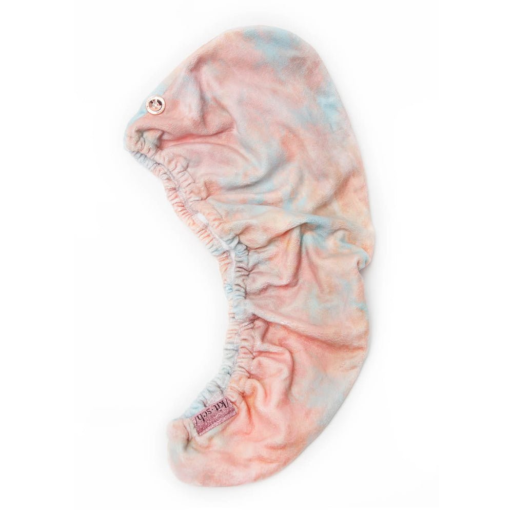 Microfiber Hair Towel - Sunset Tie Dye - Eden Lifestyle