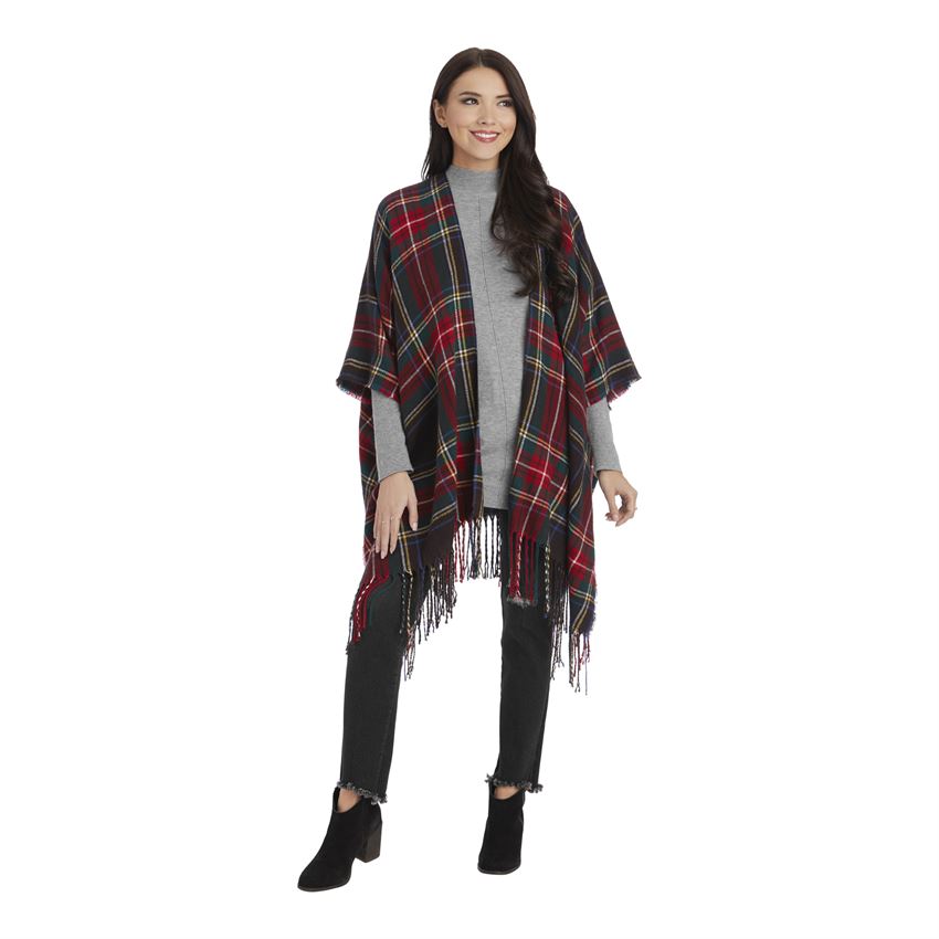 Tartan Plaid Wrap - Eden Lifestyle