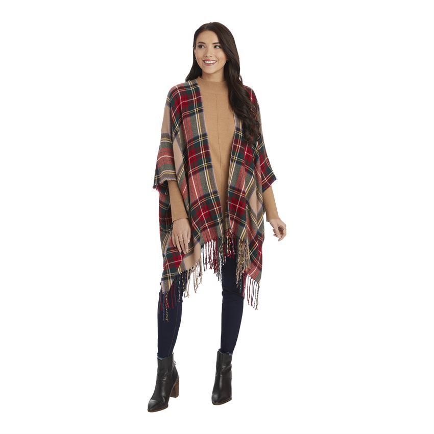 Tartan Plaid Wrap - Eden Lifestyle