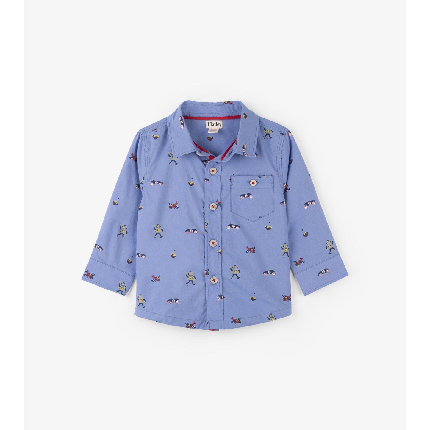 Hatley, Baby Boy Apparel - Shirts & Tops,  Hatley Retro Boys Baby Button-down