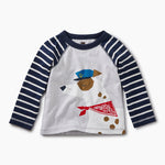 Tea Collection, Baby Boy Apparel - Tees,  Salty Dog Raglan Graphic Tee