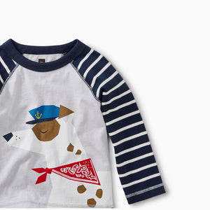 Tea Collection, Baby Boy Apparel - Tees,  Salty Dog Raglan Graphic Tee