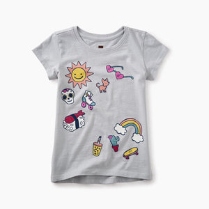 Tea Collection, Girl - Tees,  Collage Graphic Tee