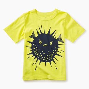 Tea Collection, Baby Boy Apparel - Tees,  Puffer Fish Graphic Baby Tee