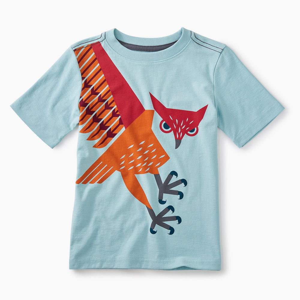 Tea Collection, Boy - Tees,  Owl Graphic Tee