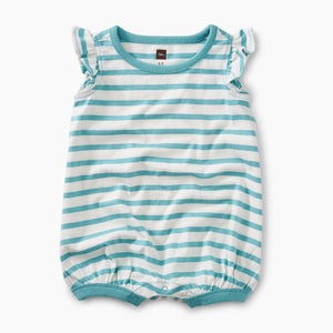 Tea Collection, Baby Girl Apparel - Rompers,  Striped Flutter Romper