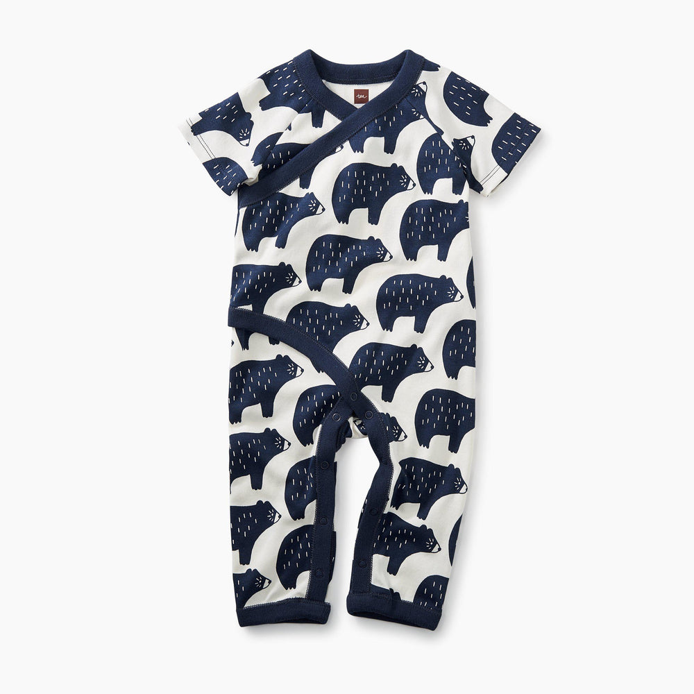 Tea Collection, Baby Boy Apparel - Rompers,  Wrap Romper
