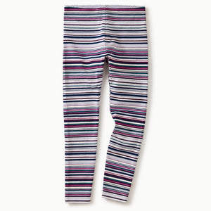 Tea Collection, Girl - Leggings,  Striped Leggings Lilac Mist