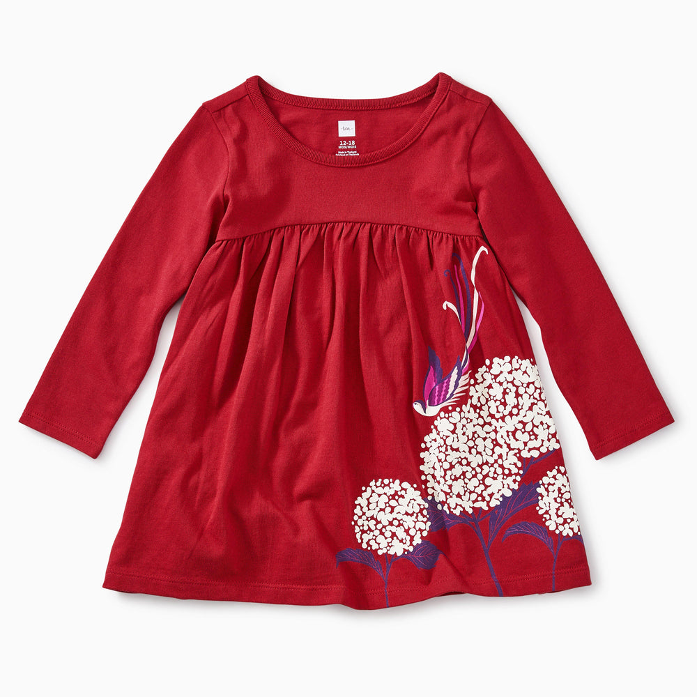 Tea Collection, Baby Girl Apparel - Dresses,  Snow Blossoms Graphic Dress