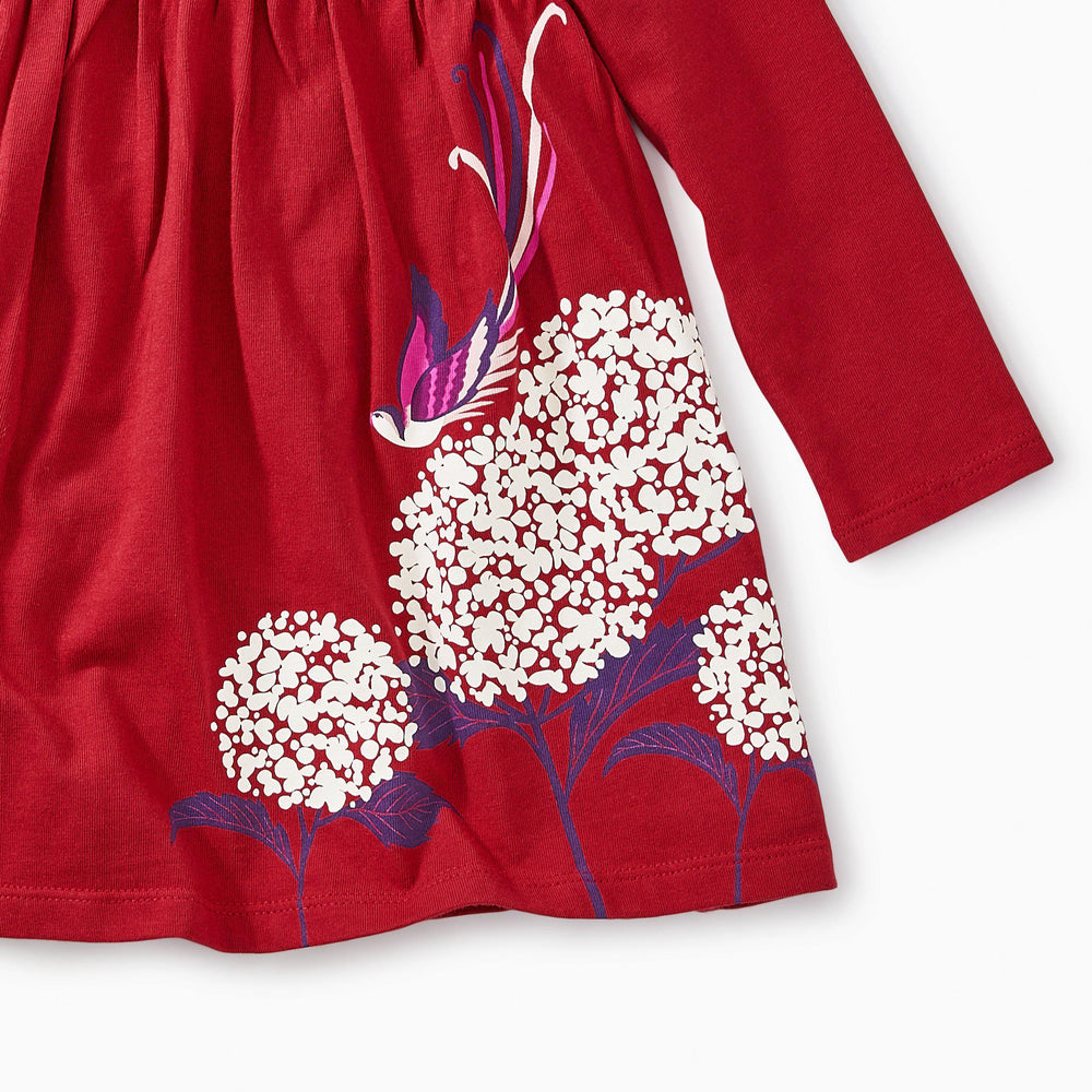 Tea Collection, Baby Girl Apparel - Dresses,  Snow Blossoms Graphic Dress