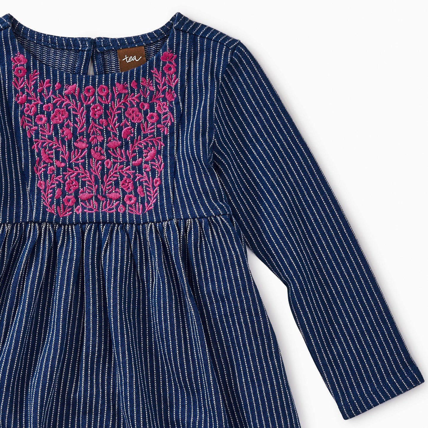 Tea Collection, Girl - Dresses,  Embroidered Hi-Lo Dress