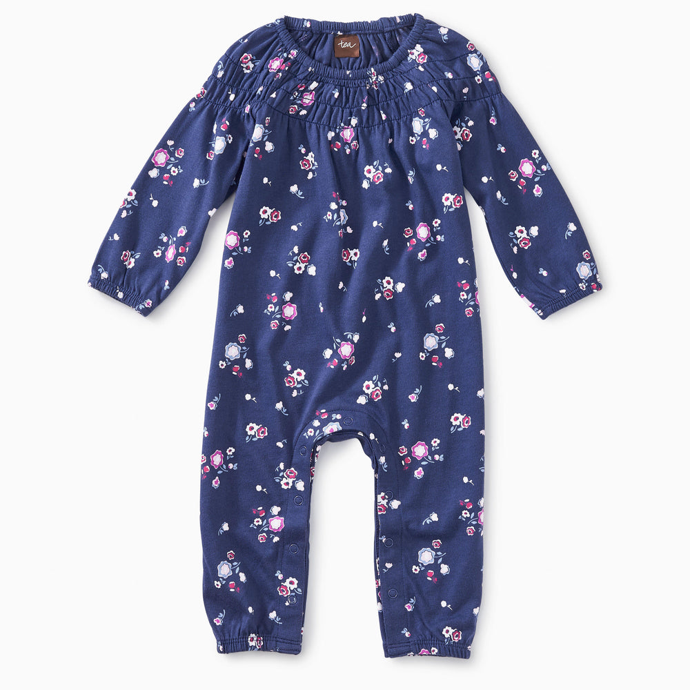 Tea Collection, Baby Girl Apparel - Rompers,  Winter Blooms Romper