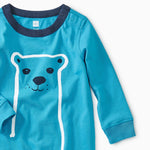 Tea Collection, Baby Boy Apparel - Tees,  Furry Friend Graphic Romper