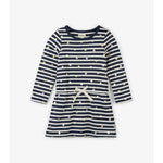Hatley, Girl - Dresses,  Hatley starry stripes french terry dress