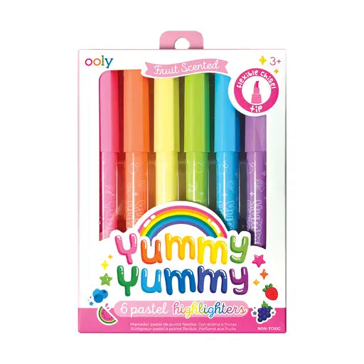 Yummy Yummy Scented Highlighters - Set of 6 - Eden Lifestyle