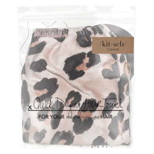 Microfiber Hair Towel - Leopard - Eden Lifestyle