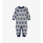 Hatley, Baby Boy Apparel - Rompers,  Hatley Polar Bear Silhouettes Baby Sweater Romper