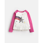 Joules, Girl - Shirts & Tops,  Joules Lorna Sequin Placement Jersey Tee