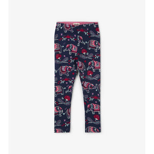 Hatley, Girl - Leggings,  Hatley Elegant Elephants Legging