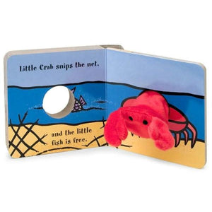 Eden Lifestyle, Books,  Little Crab: Finger Puppet Book