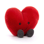 Jellycat Amuseable Red Heart Small - Eden Lifestyle