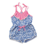 Miki Miette, Baby Girl Apparel - Rompers,  Mikki Miette ARIA ROMPER MOROCCO