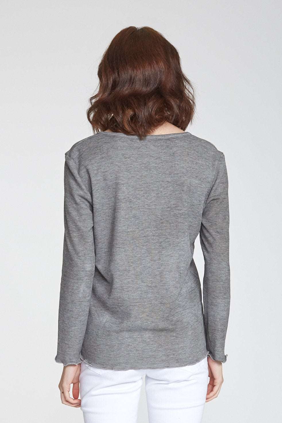 Another Love, Women - Shirts & Tops,  Alaina Vintage Wash Long Sleeve