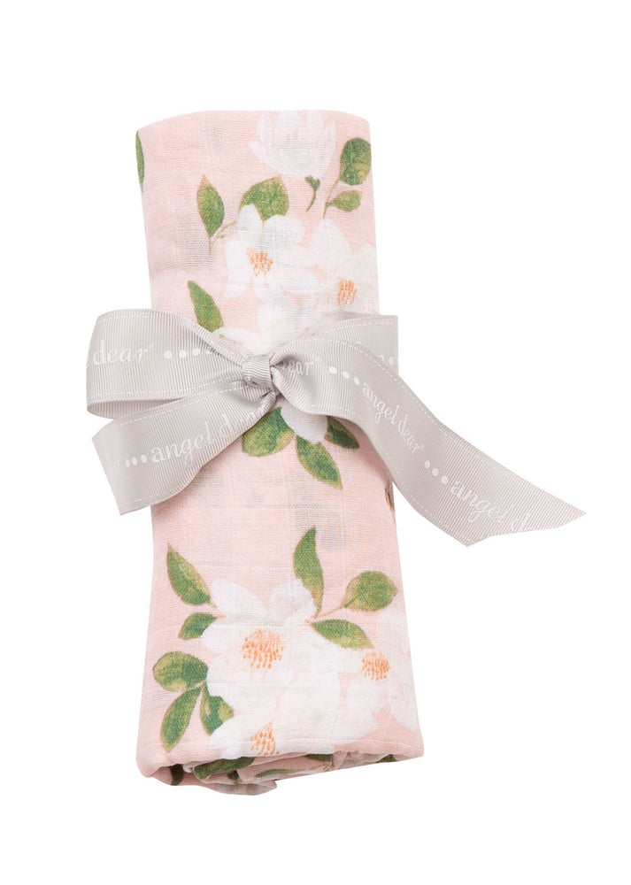 Angel Dear, Baby - Swaddles,  Angel Dear Magnolias Swaddle Blanket