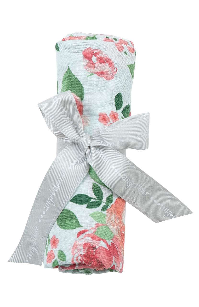 Angel Dear, Baby - Swaddles,  Angel Dear Rose Garden Swaddle Blanket