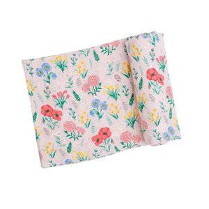 Angel Dear Summer Floral Swaddle Blanket - Eden Lifestyle