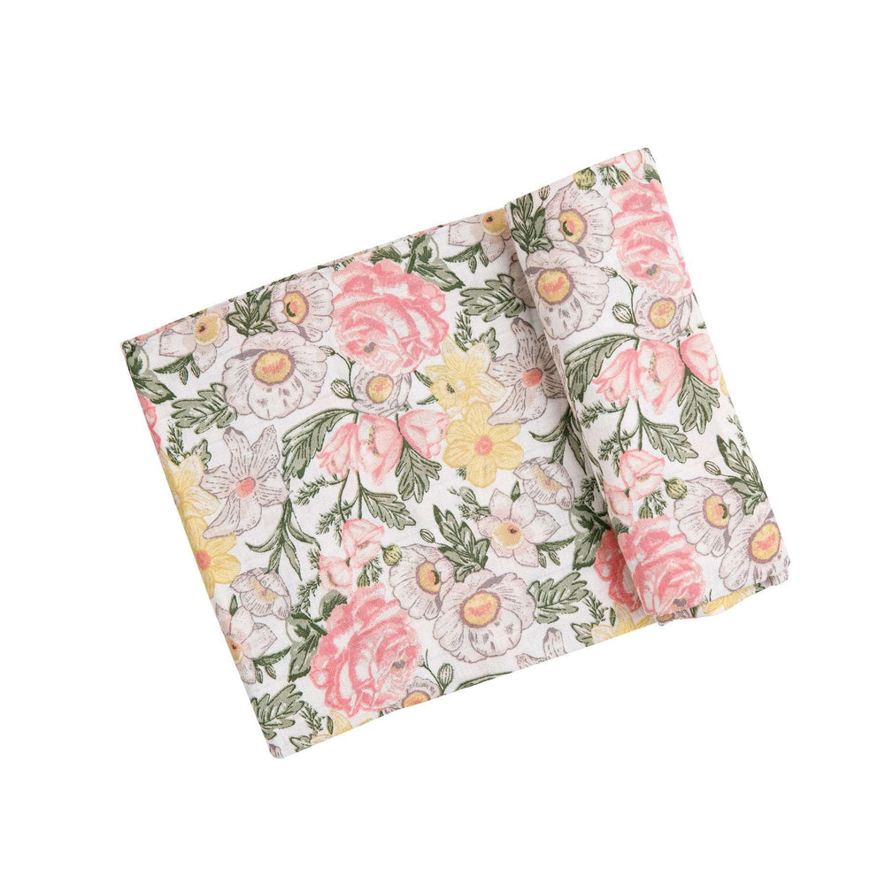 Angel Dear Traditional Floral Swaddle Blanket - Eden Lifestyle