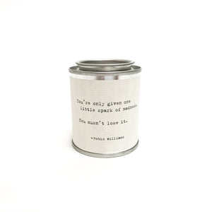 Shine Travel Candles - pick from 14 quotes - Eden Lifestyle
