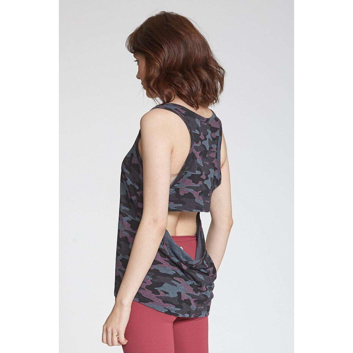 Another Love, Women - Shirts & Tops,  Angie Camo Tank