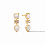 Antonia Tier Earring Iridescent Clear - Eden Lifestyle