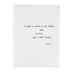 Atticus Deckled Edge Journal - Eden Lifestyle