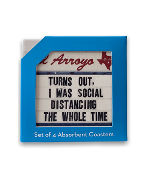 El Arroyo, Home - Decorations,  El Arroyo Social Distancing Coaster Set