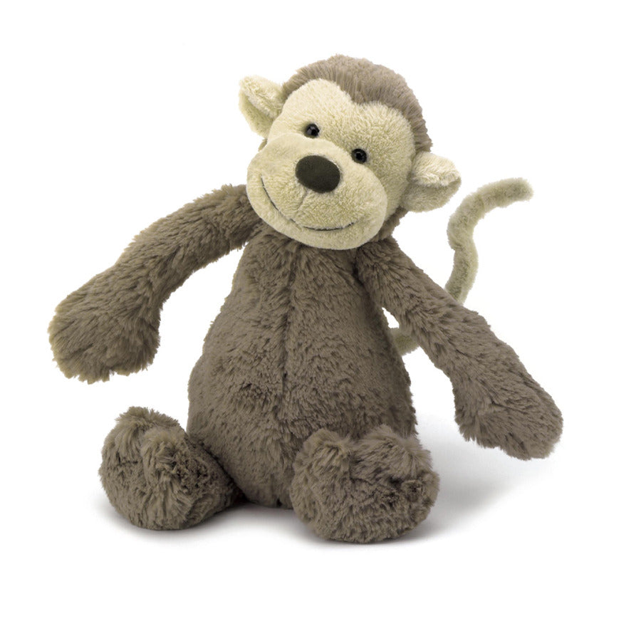 Jellycat, Gifts - Stuffed Animals,  Jellycat Bashful Monkey Small