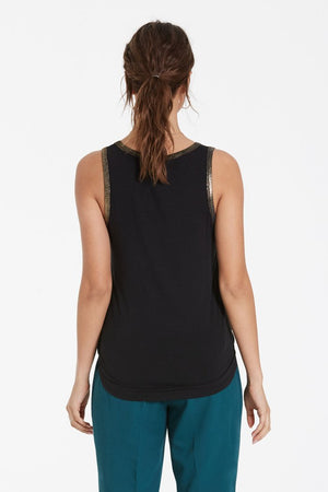 BEATRICE Tank Top in Black - Eden Lifestyle