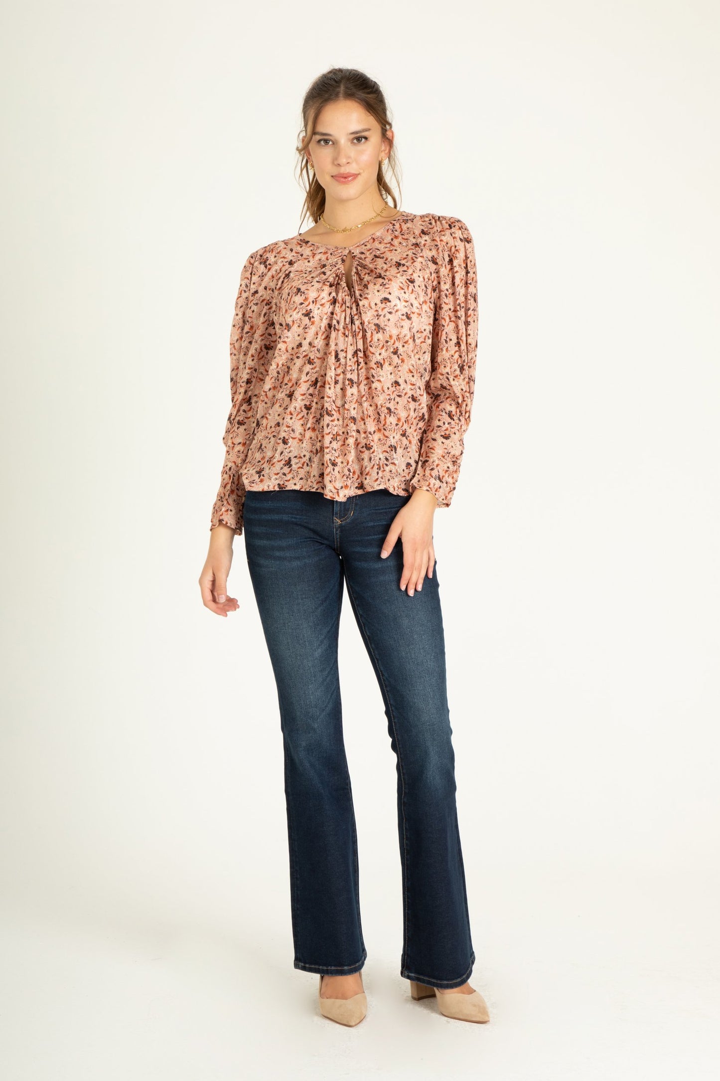 BRAELYN Blouse in Dandelion Dreams - Eden Lifestyle