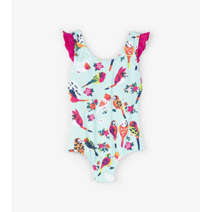 Hatley, Girl - Swimwear,  Hatley Tfopical Birds Swimsuit