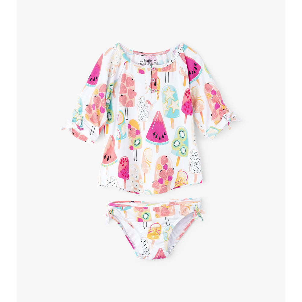 Hatley, Girl - Swimwear,  Hatley Fruity Lollies Rashguard Set