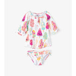 Hatley, Girl - Swimwear,  Hatley Fruity Lollies Rashguard Set