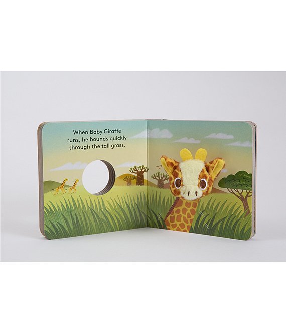 Eden Lifestyle, Books,  Baby Giraffe Finger Puppet Book