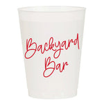 Backyard Bar Reusable Cups - Set of 10 Cups - Eden Lifestyle