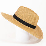 Basket Weave Fashion Fedora Hat - Eden Lifestyle