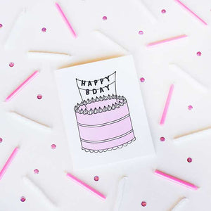Eden Lifestyle, Gifts - Greeting Cards,  Bday Cake Greeting Card