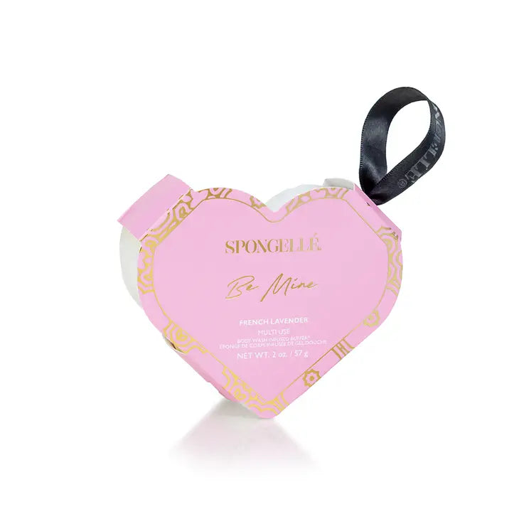 Be Mine Heart Buffer French Lavender - Eden Lifestyle