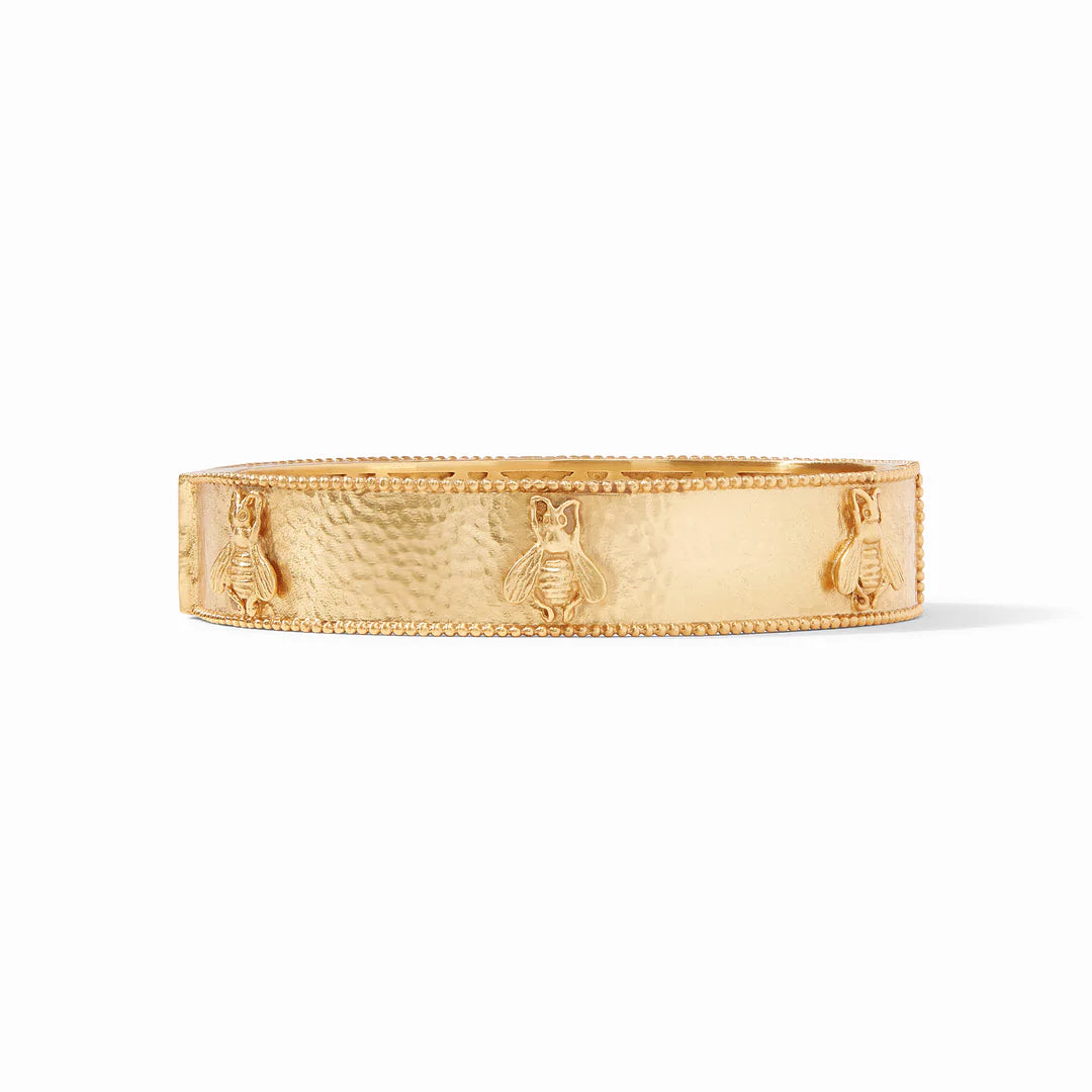 Julie Vos Bee Hinge Gold Bangle - Eden Lifestyle